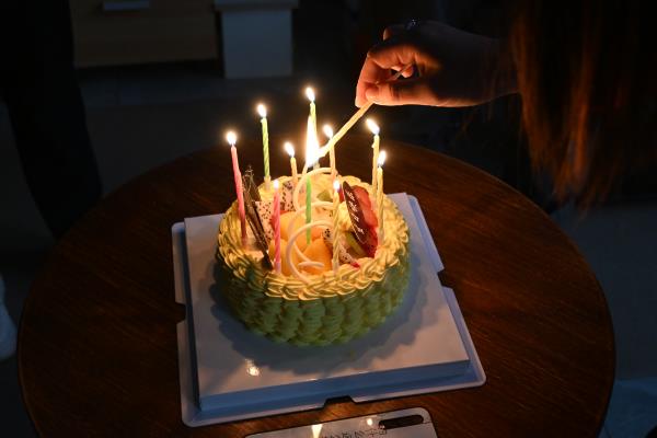 君浩环保为设计师小李子庆生