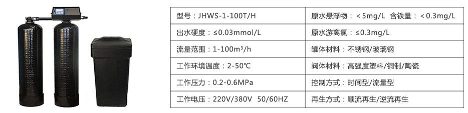 富莱克软化水江南jiangnan(中国)参数